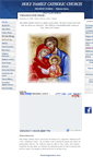 Mobile Screenshot of holyfamilywilliston.com